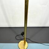 Vintage brass tube floor lam,  Italy 1970