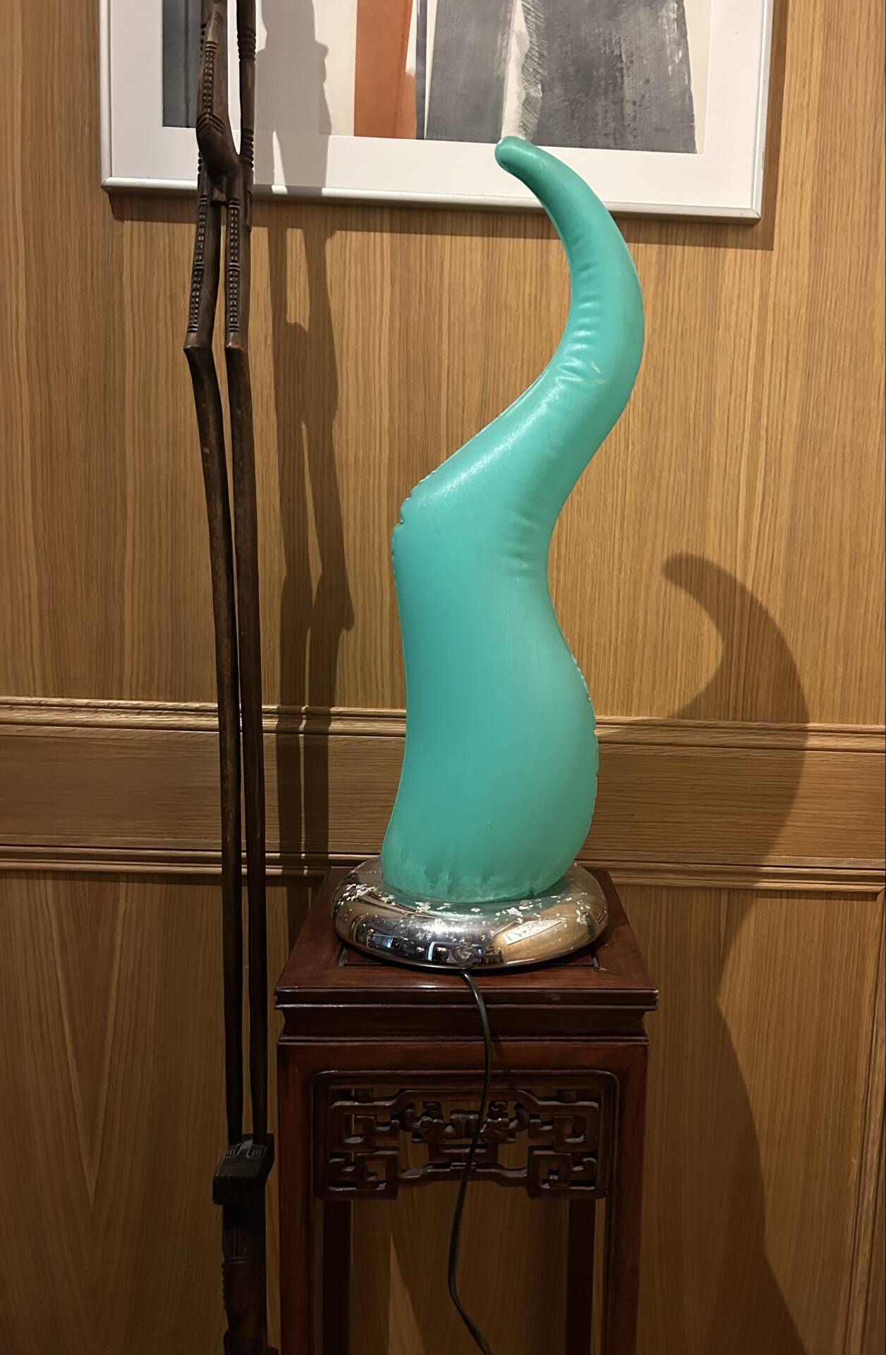 Table lamp by karim azabi, model yoko - an icon of nomadic design.