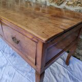 19th end clothier table, furniture workshop