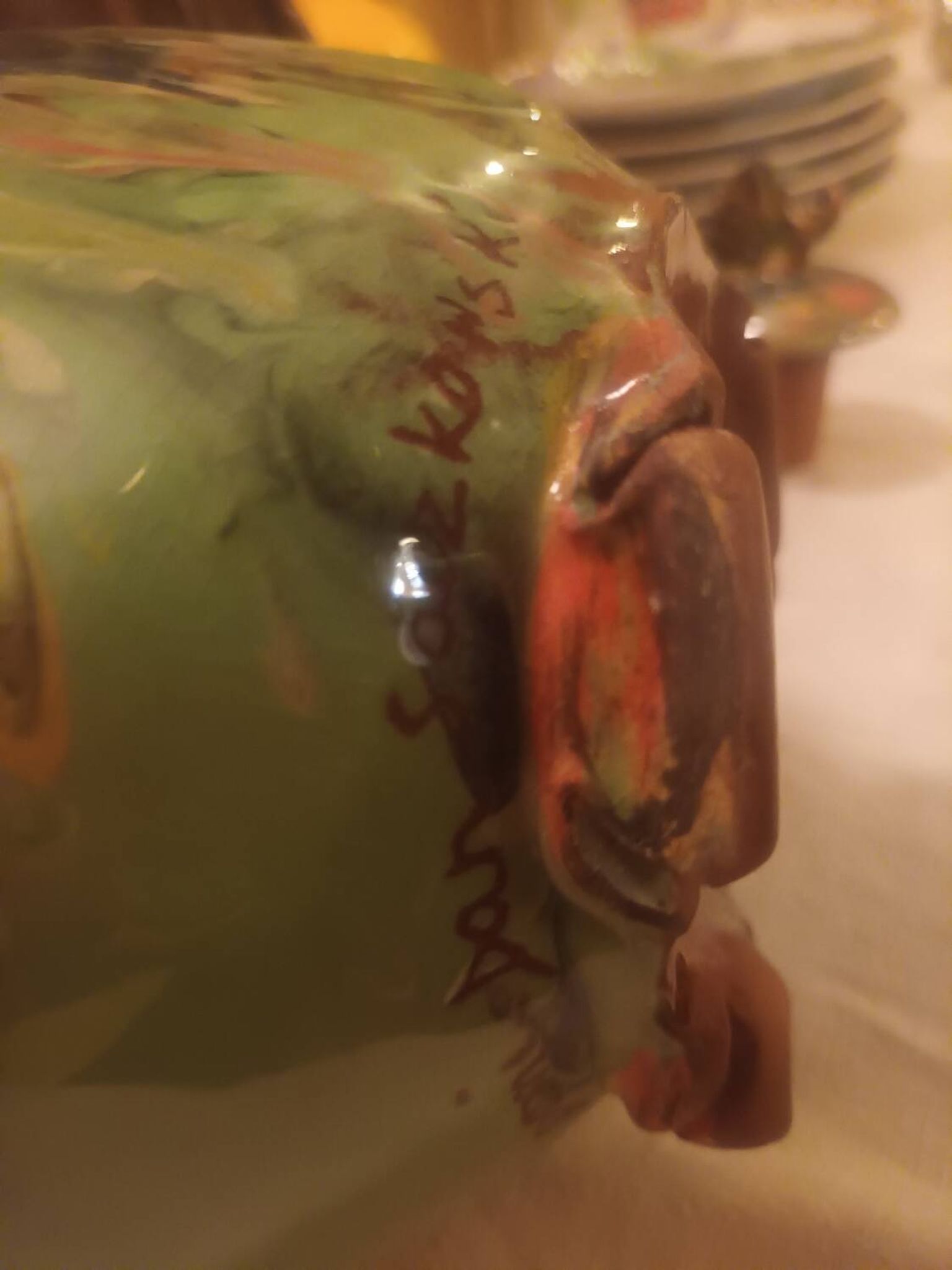 Handcrafted jug