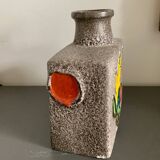 Vase Fat Lava West Germany 1980s