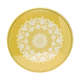 Yellow modernist cake turntable Germany, 1960