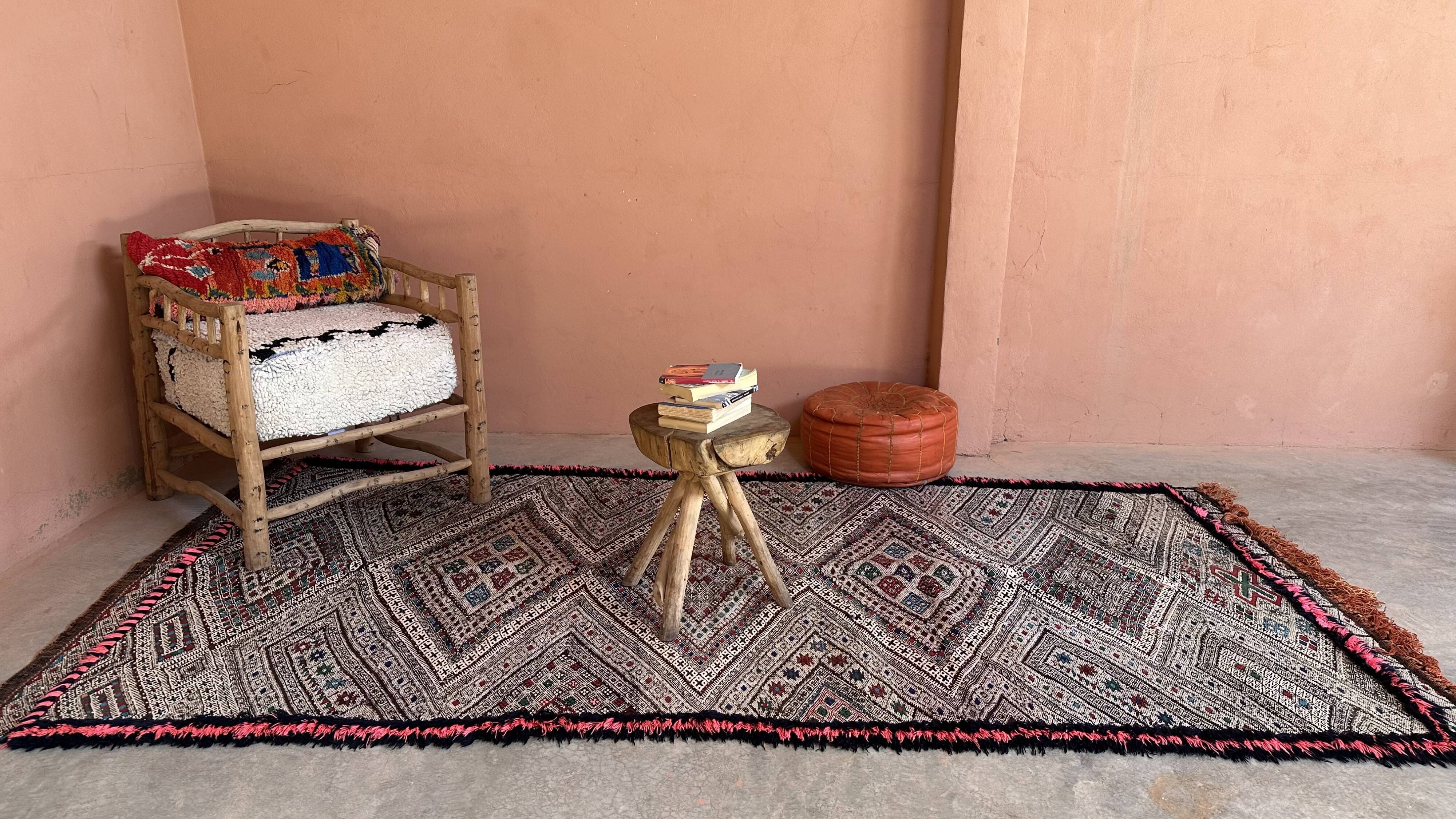 Moroccan Kilim Zayan Rug - 310 x 147 cm