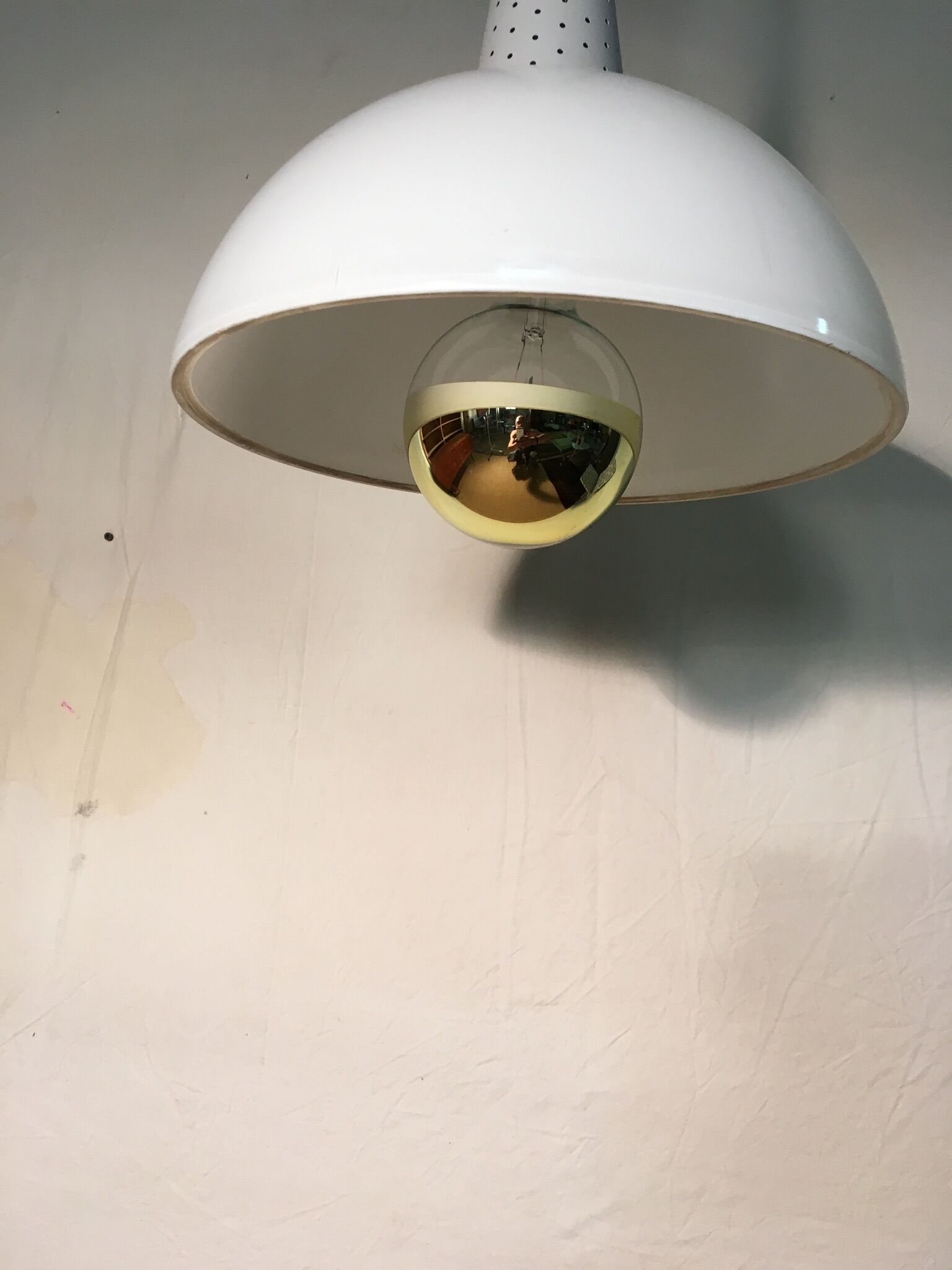 Workshop suspension lamp 1950 circa