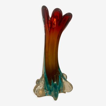 Murano glass vase