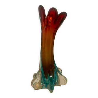 Murano glass vase