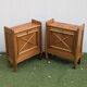 Paire de chevets vintage 1950-1960