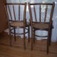 Set of two bistro chairs
