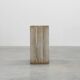 Late 20th century Modern solid oak wood pedestal, Belgium