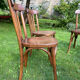 Set of 6 chairs bistro Fischel early XX century