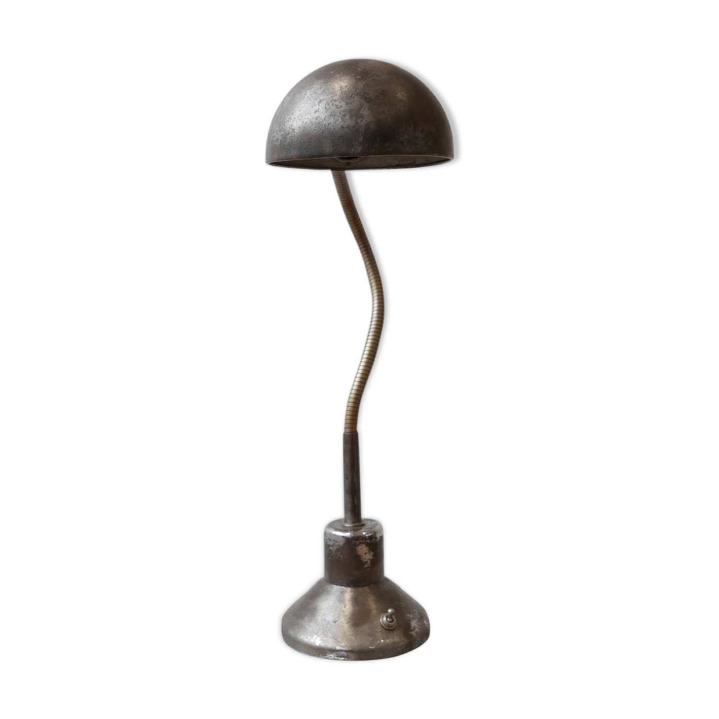 French industrial adjustable task lamp