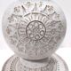 Engraved Ceramic Table Lamp "Siviglia" by Aldo Londi for Bitossi, Italy