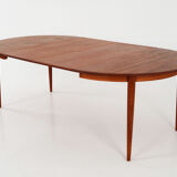 Round folding table, 1970s design