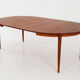 Round folding table, 1970s design