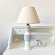 Lampe marin pied en bois
