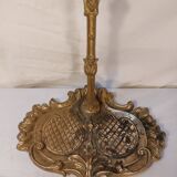 Gilded brass fireplace servant 2 elements