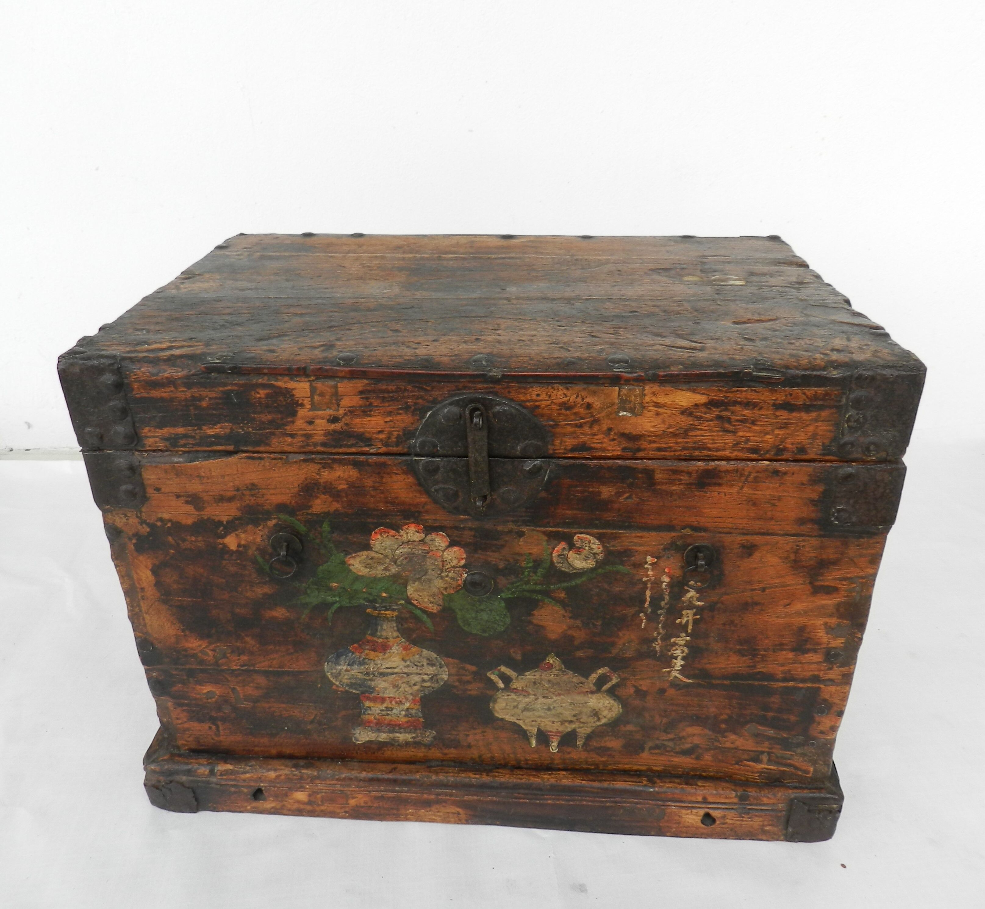 Old wooden chest