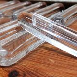 Daum crystal knife holder