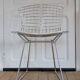 Wire Chair Model 420 by Harry Bertoia For Knoll International