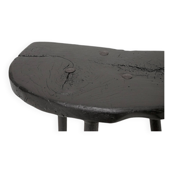 Le petit tripode bois brulé