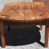 Folding coffee table.