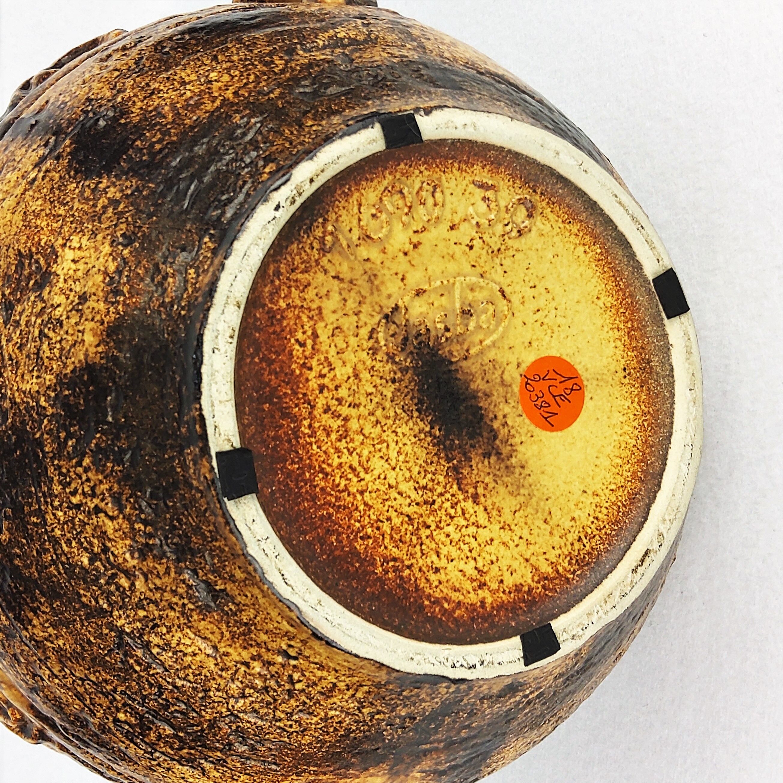 Vase au décor Aztèque de Jasba 1960 - Keramik