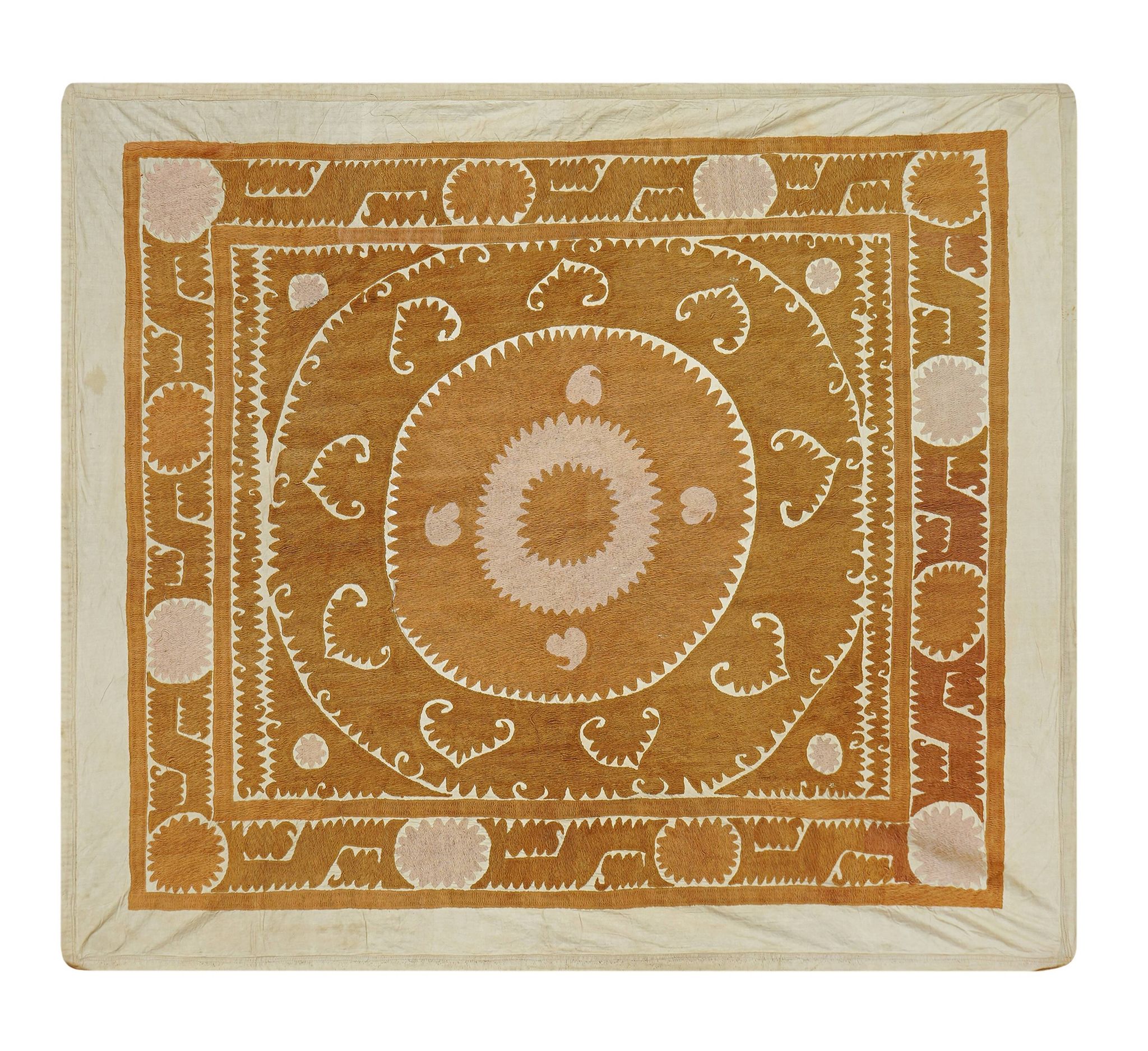 Tapis turc vintage noué à la main