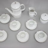 1964 Jaroslav Jezek Exlusive Porcelain Tea Set "Nefertiti", Czechoslovakia