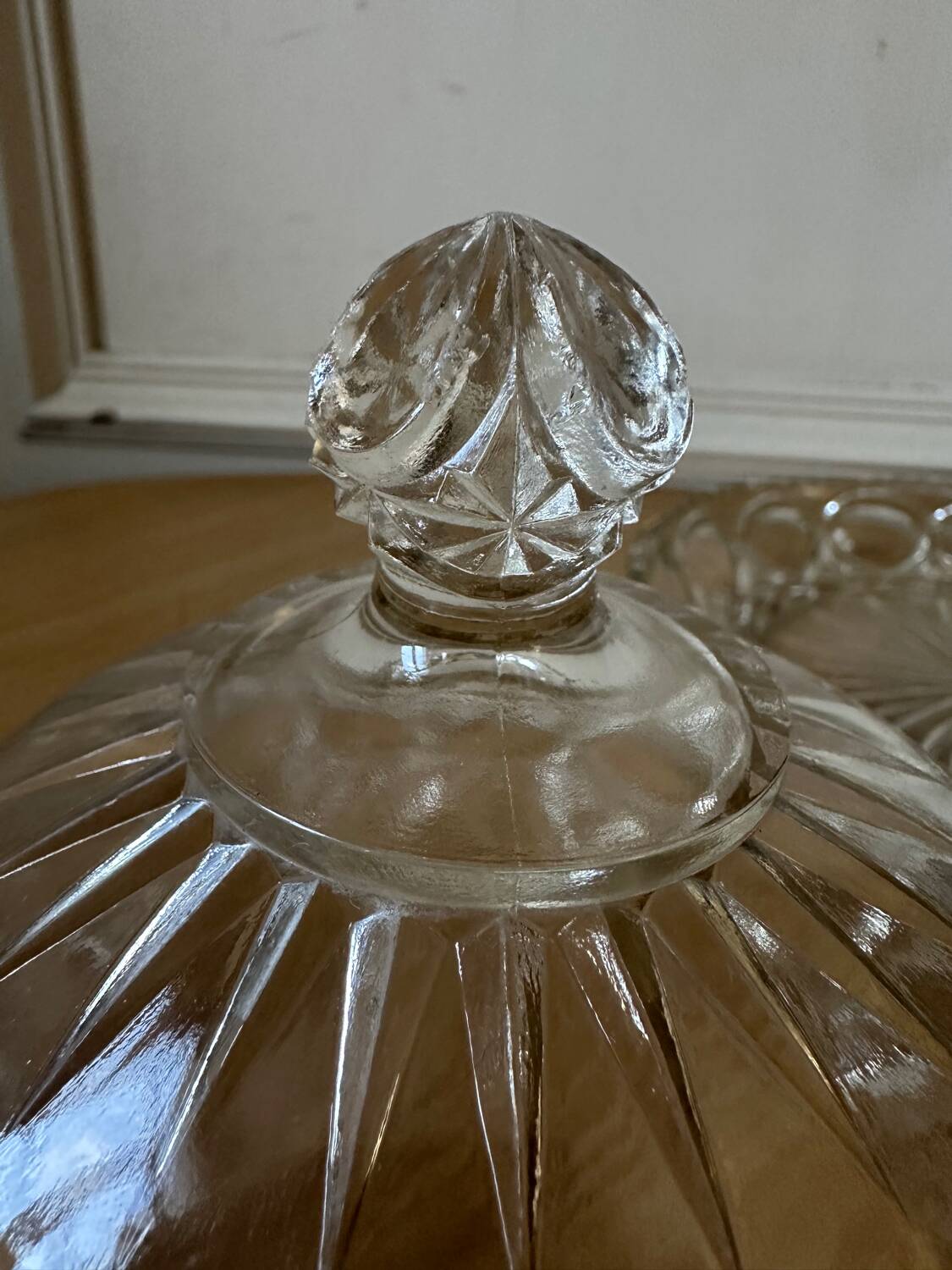 Old cheese bell and its dish