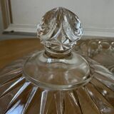 Ancienne cloche à fromage et son plat