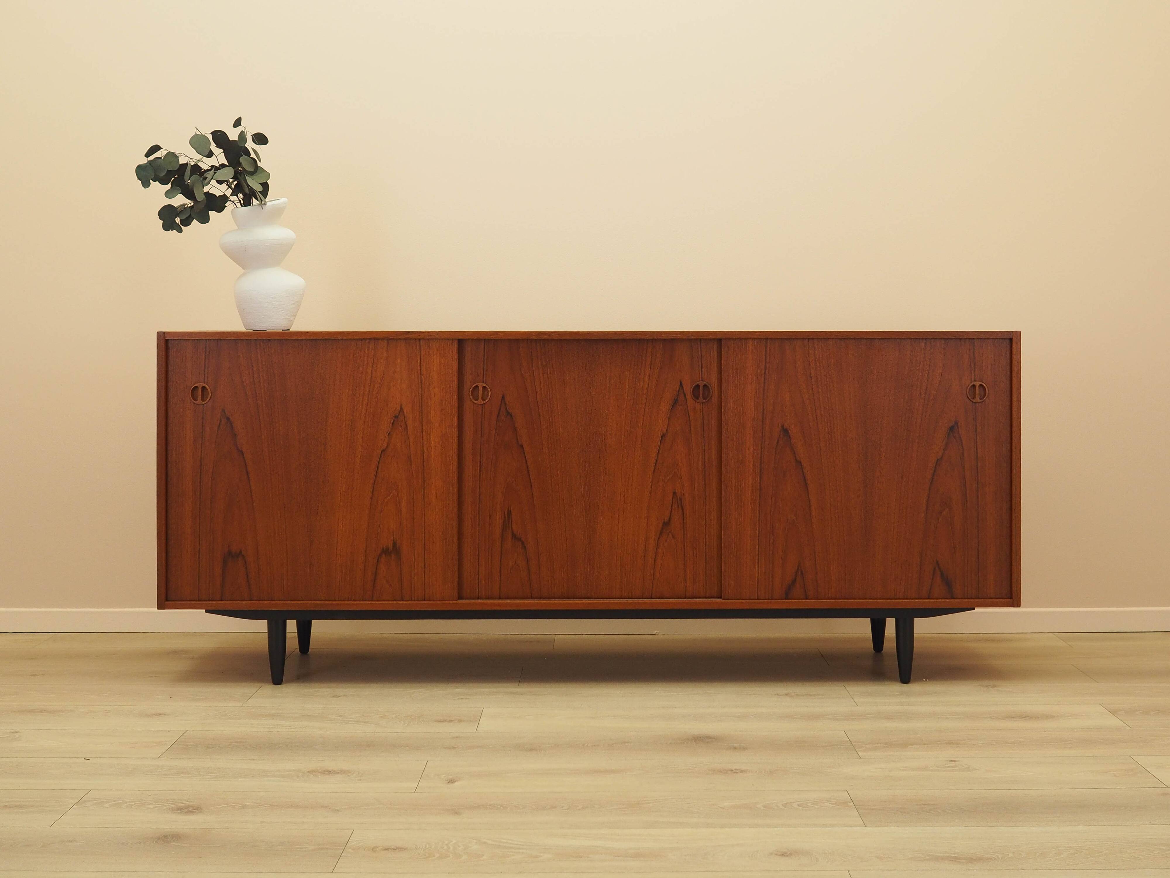 Teak sideboard, Danish design, 1970s, production: Denmark