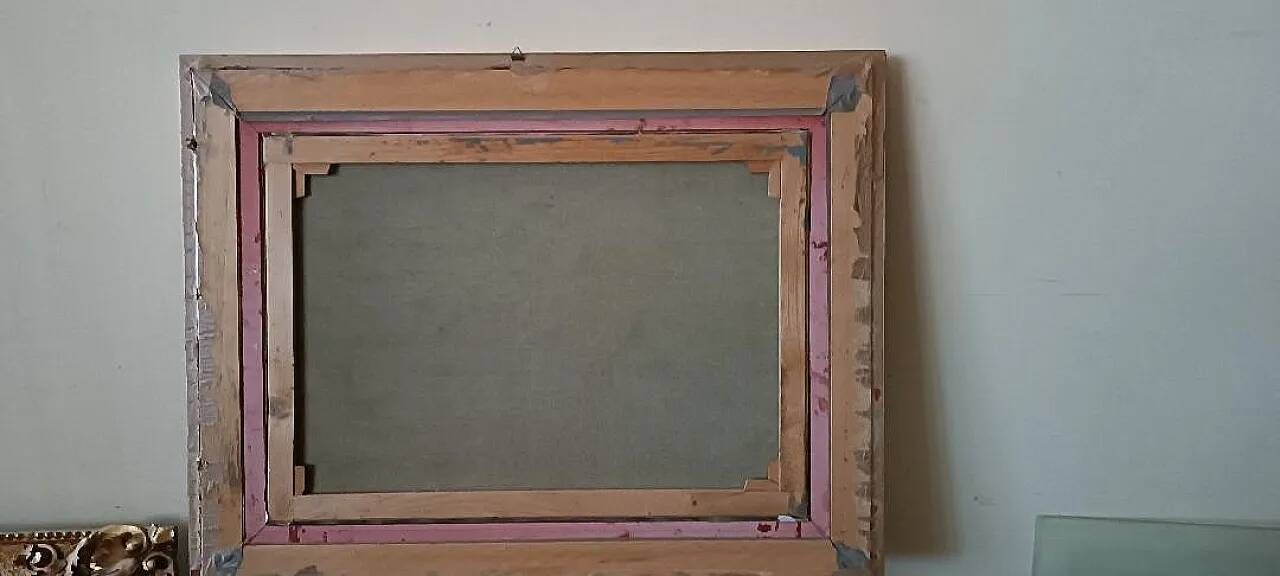Painting, oil on canvas with frame, 1960s