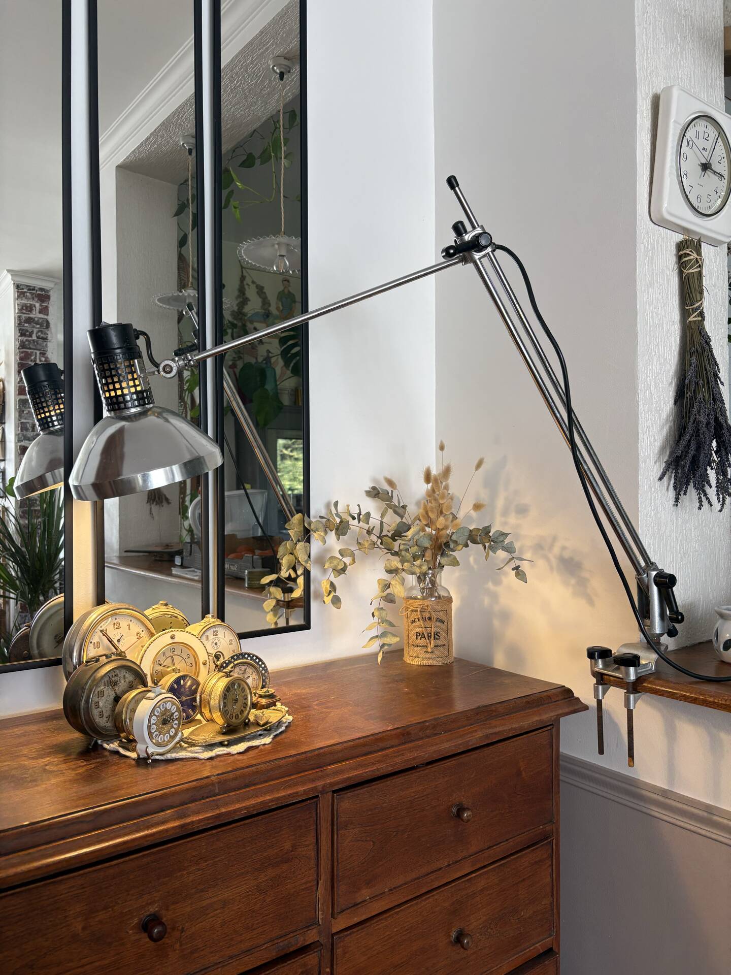 Architect's desk lamp industrial workshop AZ-MD design 1970