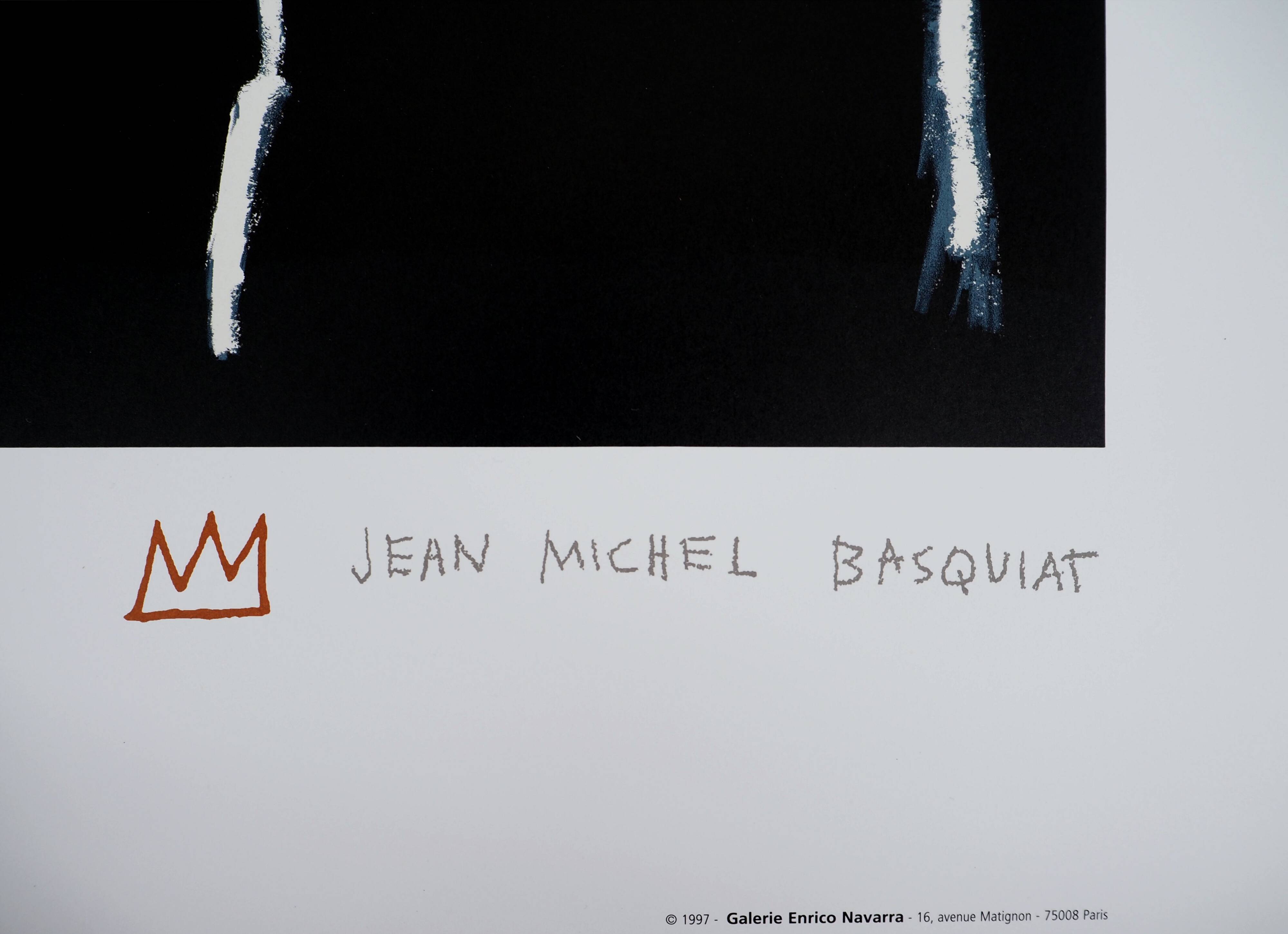 Jean-Michel Basquiat: The King, signed lithograph