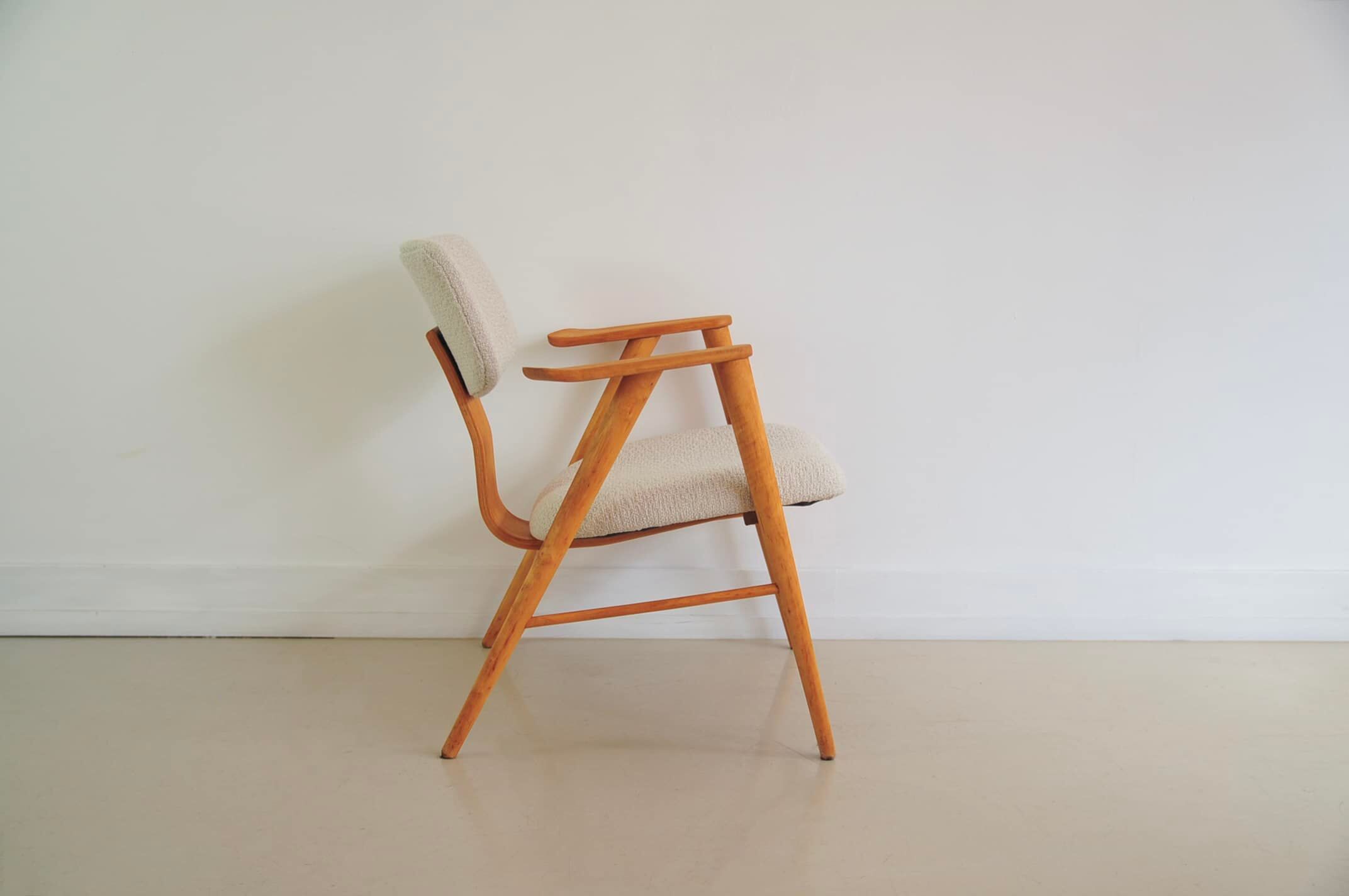 Set of 2 Pastoe FT14 armchairs