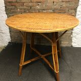 Rattan table