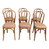 Suite of 6 bistro chairs