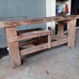 Old carpenter's workbench