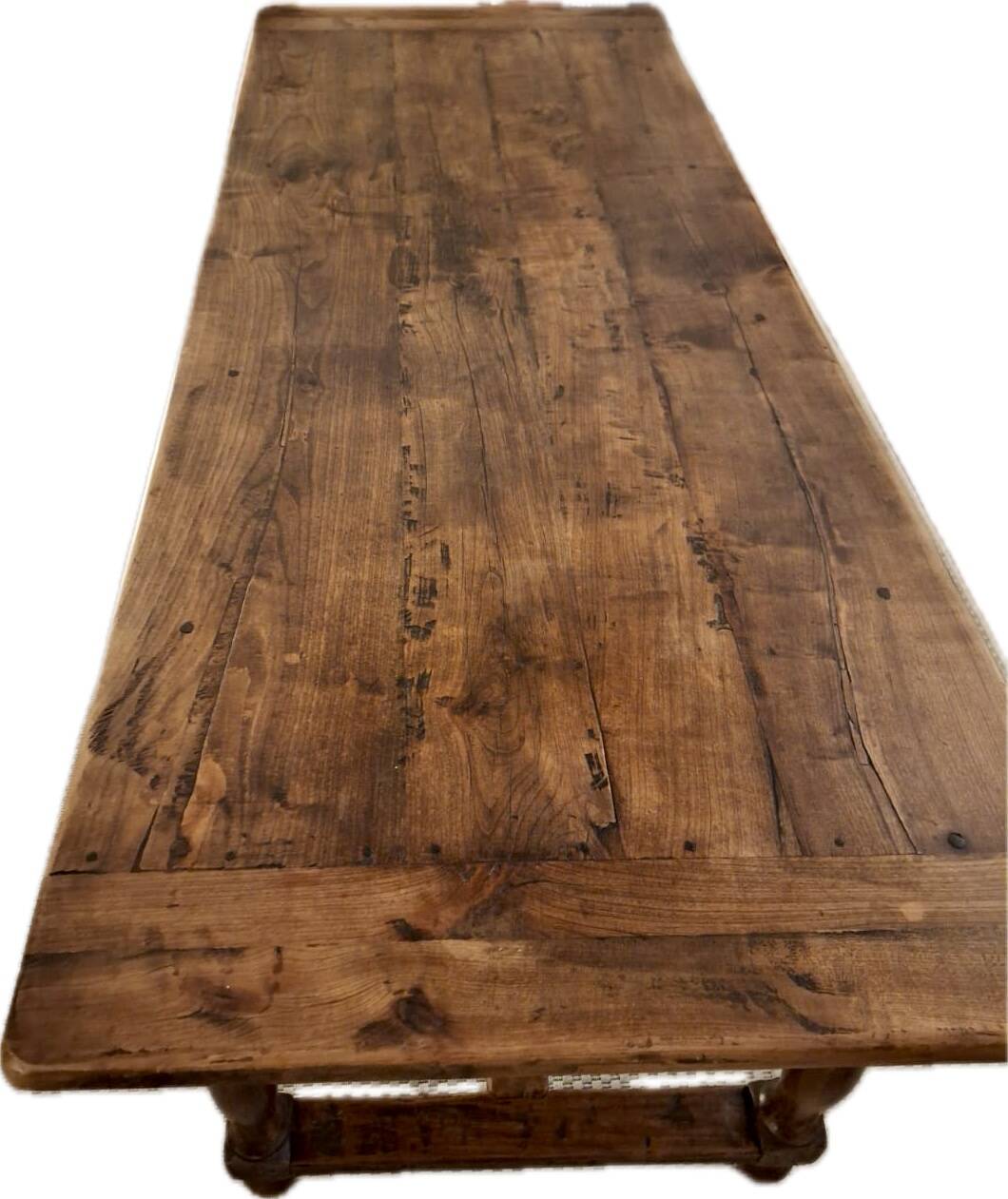 old farm table