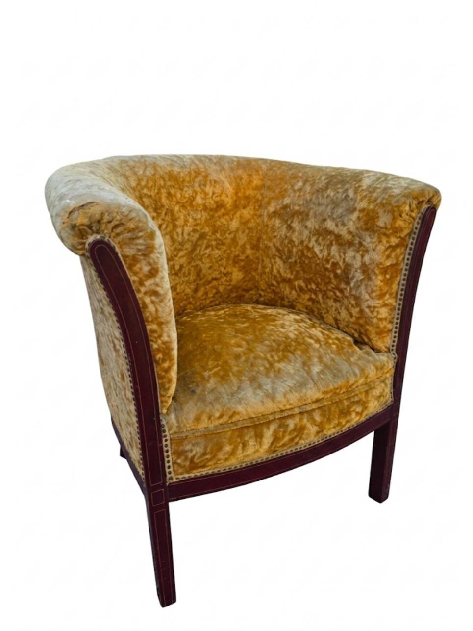 Fauteuil club art déco années 1930