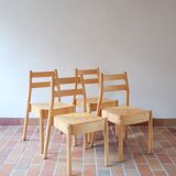 4 90's Scandinavian chairs