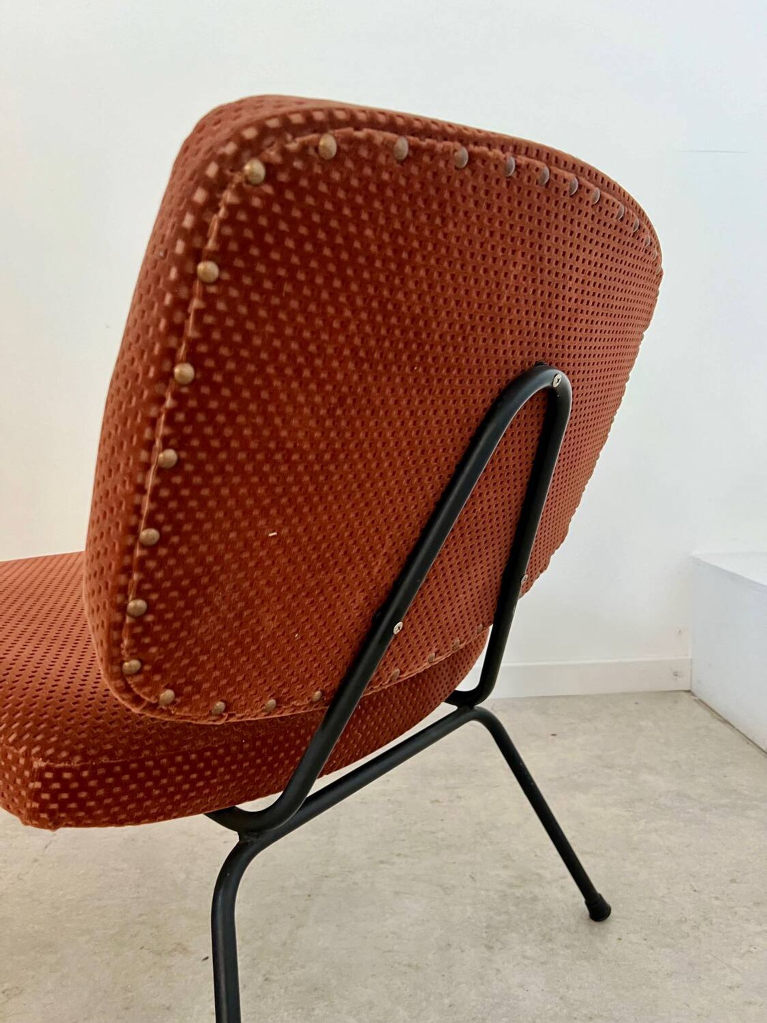 Lot of 2 old CM 190 armchairs by Pierre Paulin, French design from the 60s