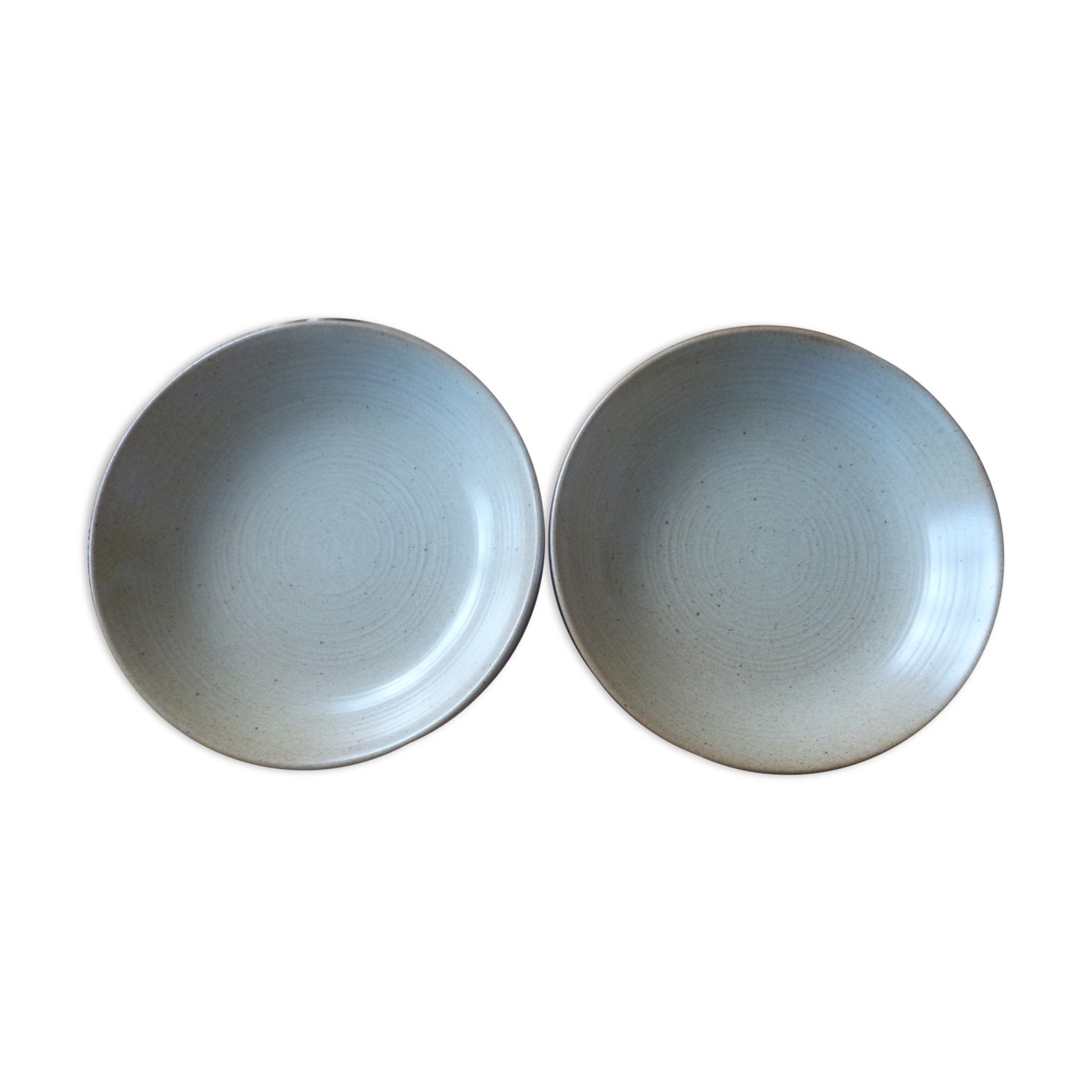 2 hollow sandstone plates - Sandstone Village