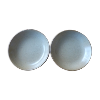 2 hollow sandstone plates - Sandstone Village