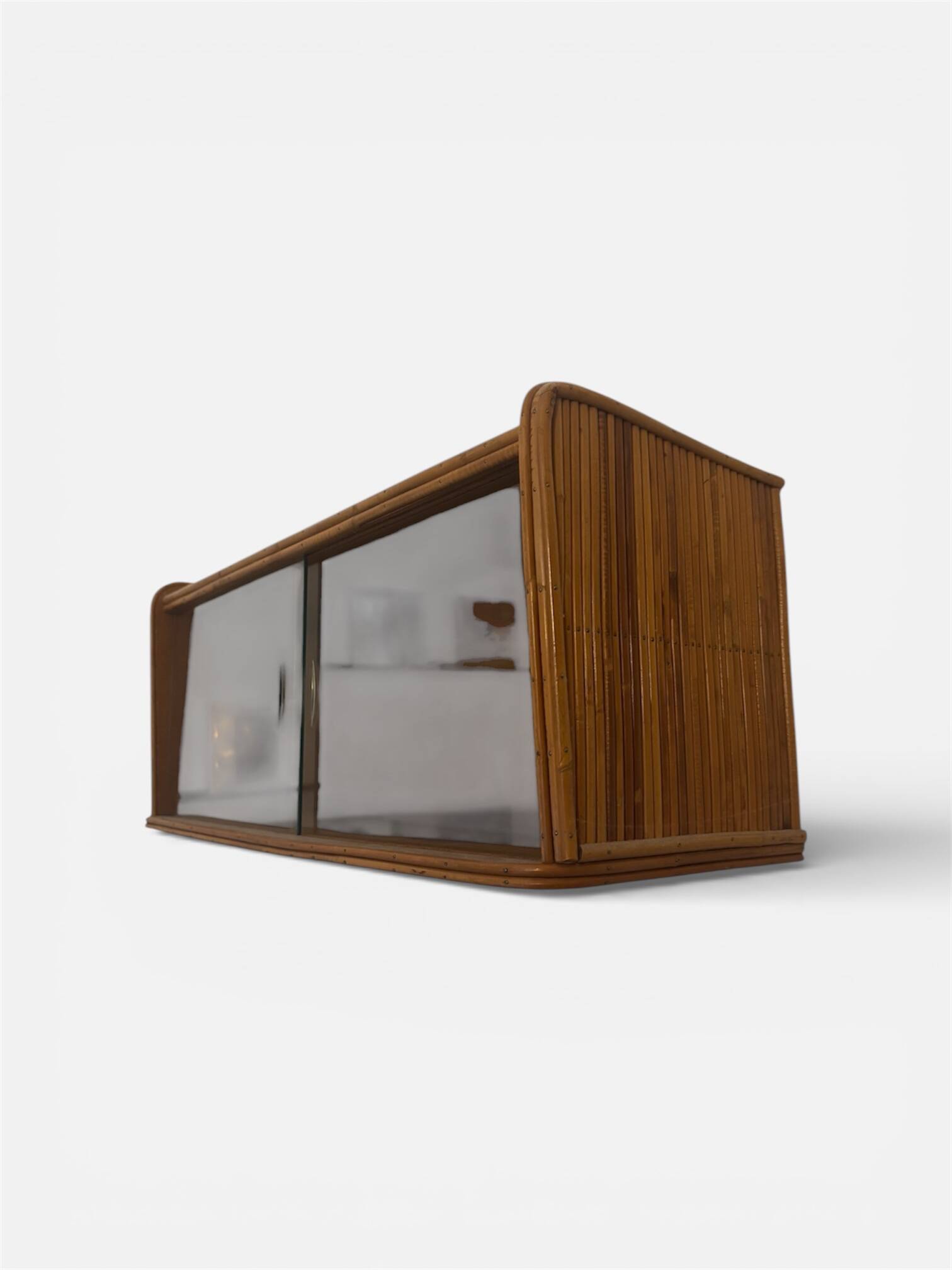 rattan shelf