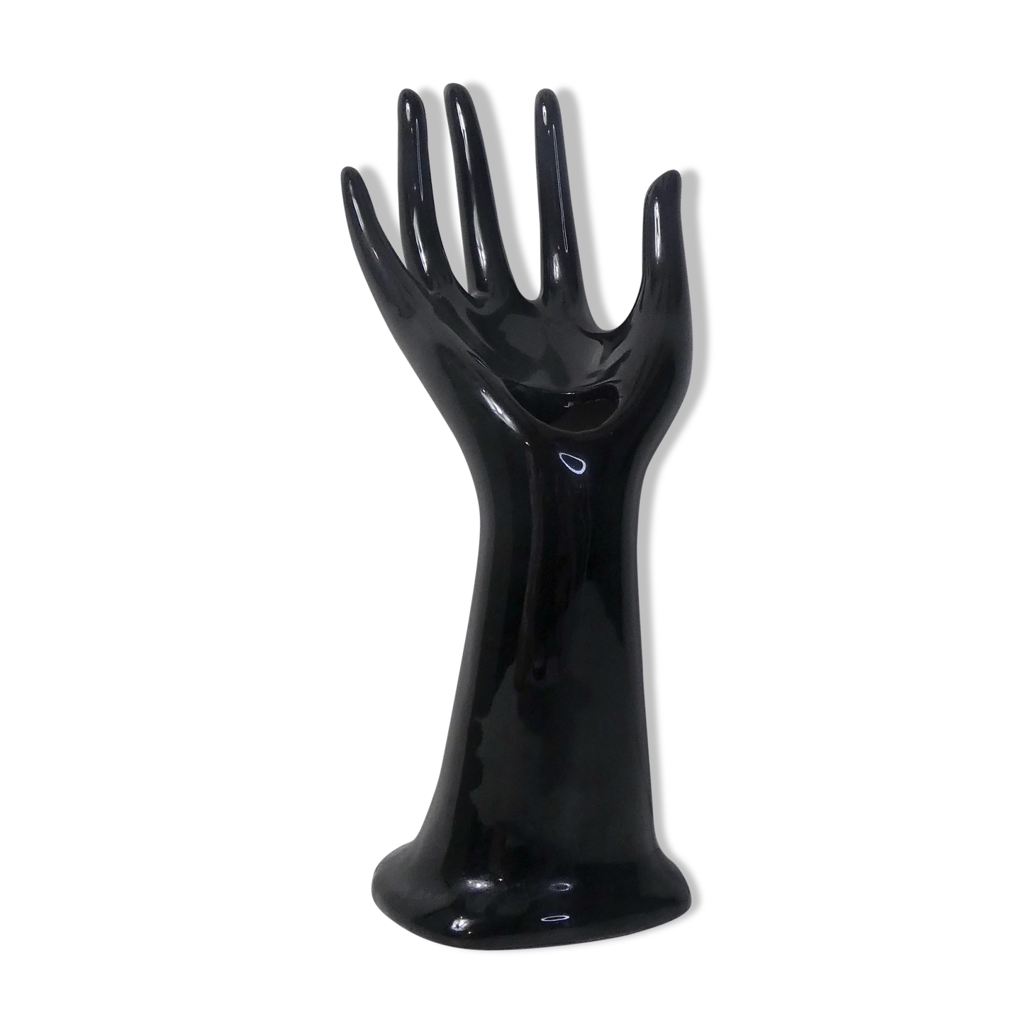 Black hand fig soliflore jewelry support