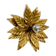 Hans Kogl vintage golden wall lamp