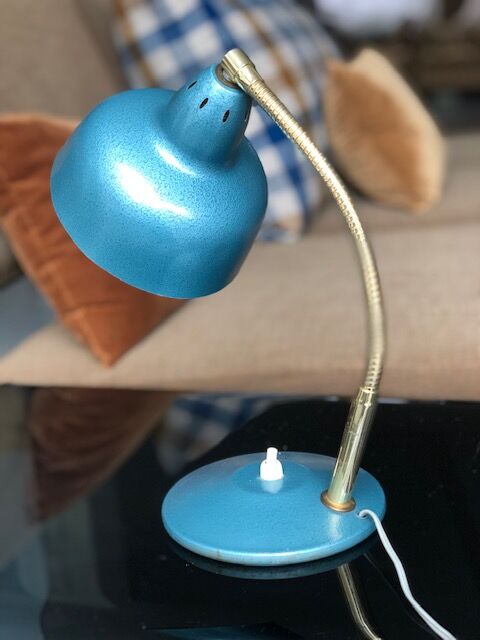 Metal casserole lamp