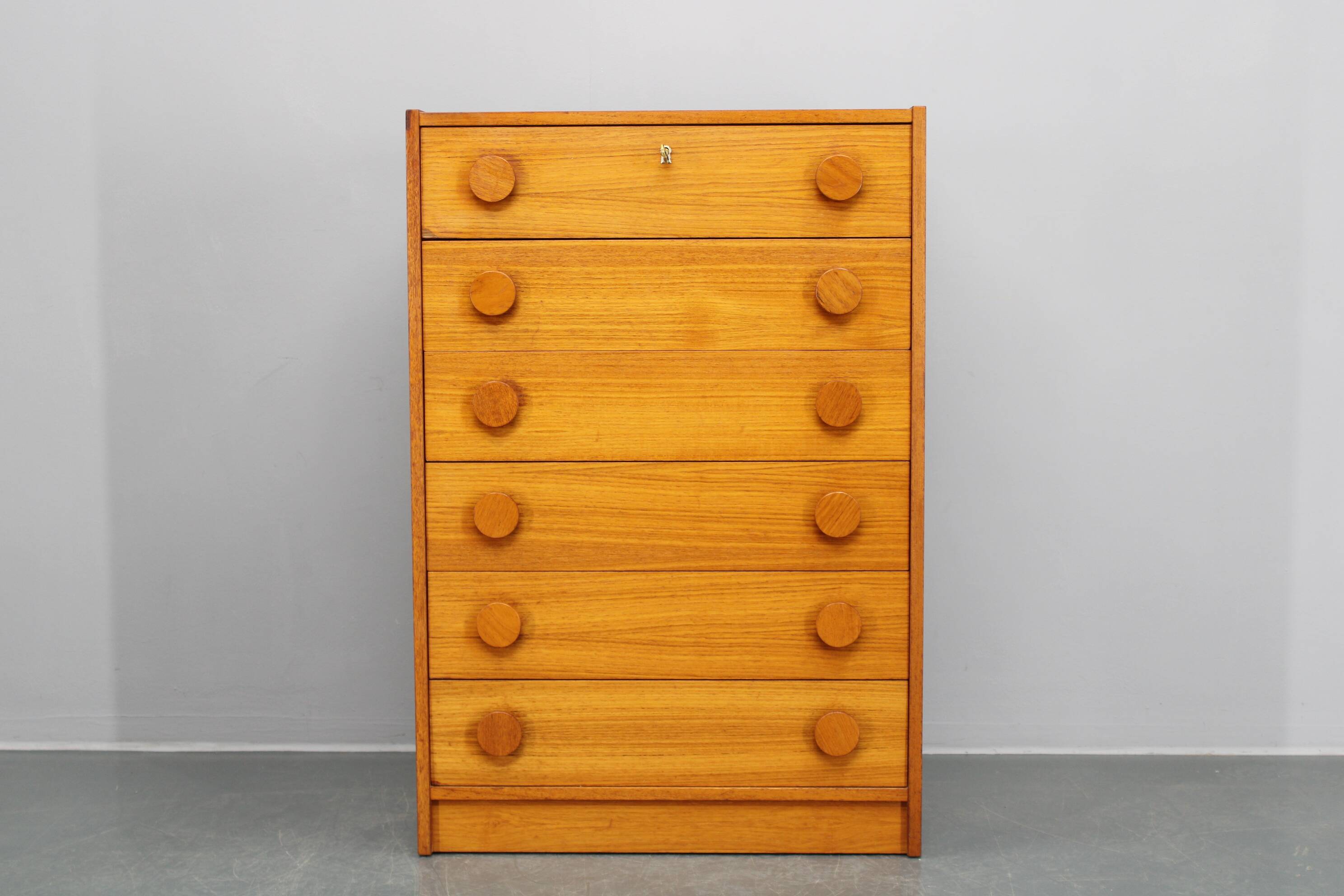 1970s Danish Teak Chest of Drawers
