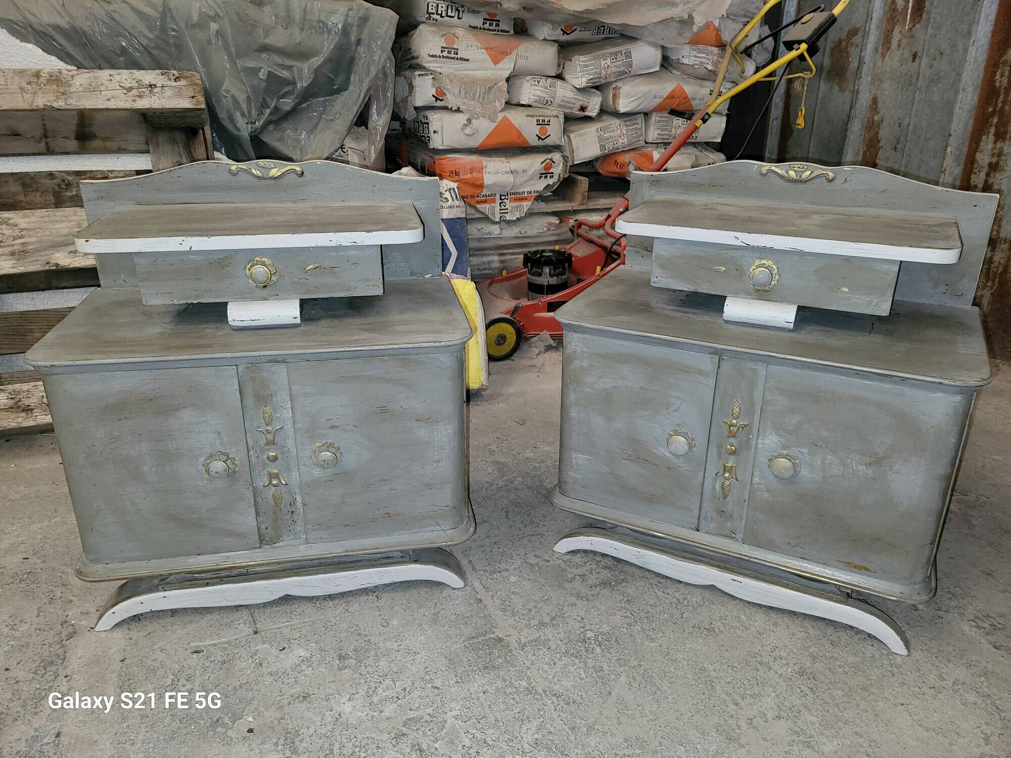 Pair of bedside tables